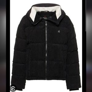 Perfect Moment Corduroy Ski Jacket Perfect Moment Down Puffer Black Ski Jacket